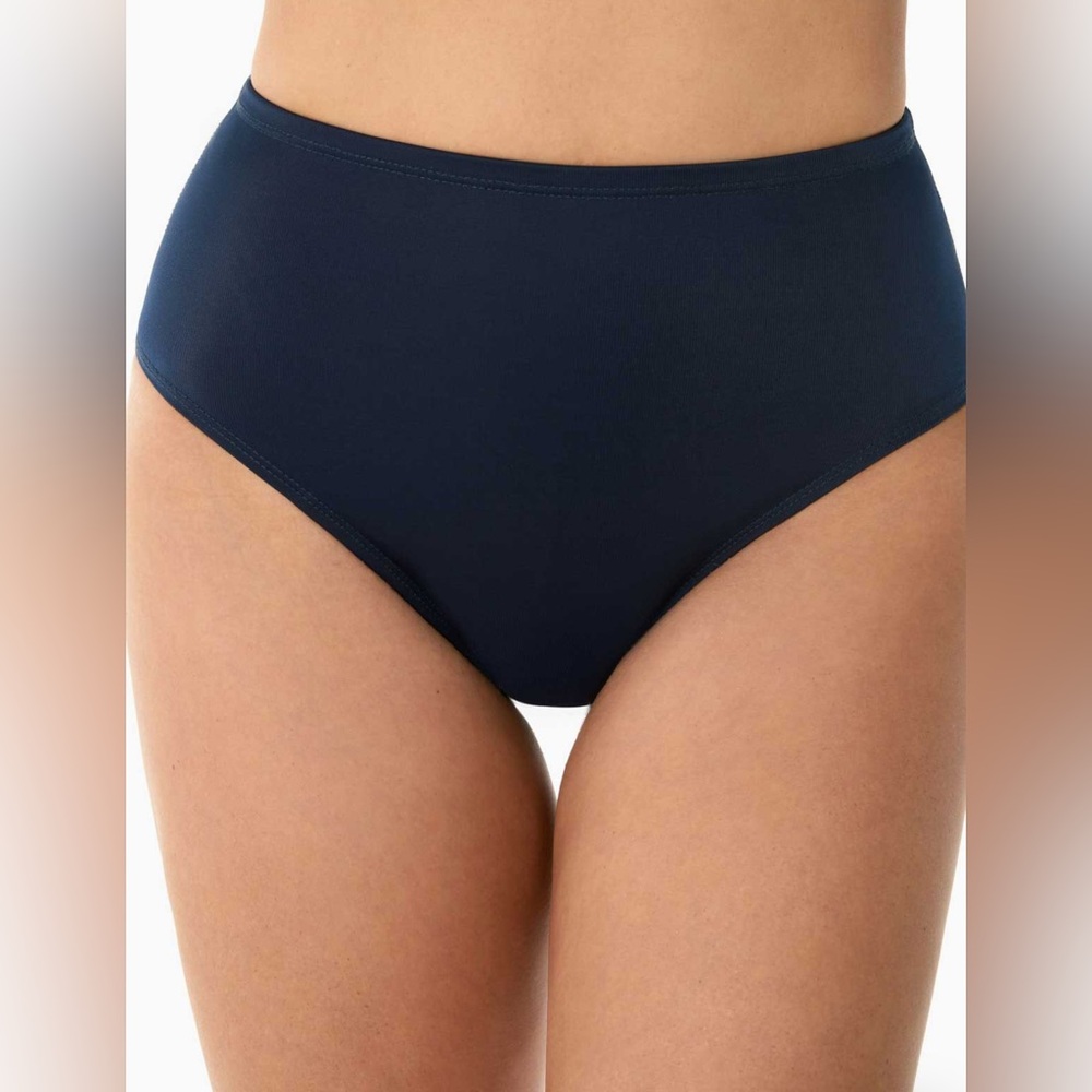 Miraclesuit Basic Pant Swim Bottom in Midnight Blue Size 10 New
